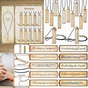 NWT We love because He first loved us Faith Based Necklace 10 Different Styles!
